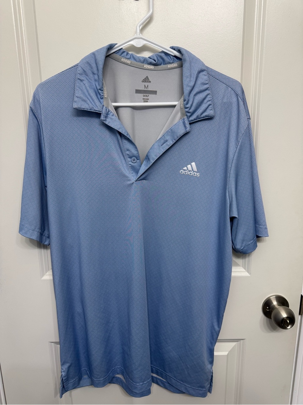 adidas Men’s Sky Blue Performance Polo Shirt